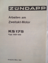Arbeiten am Zweitaktmotor KS175 Typ521-500